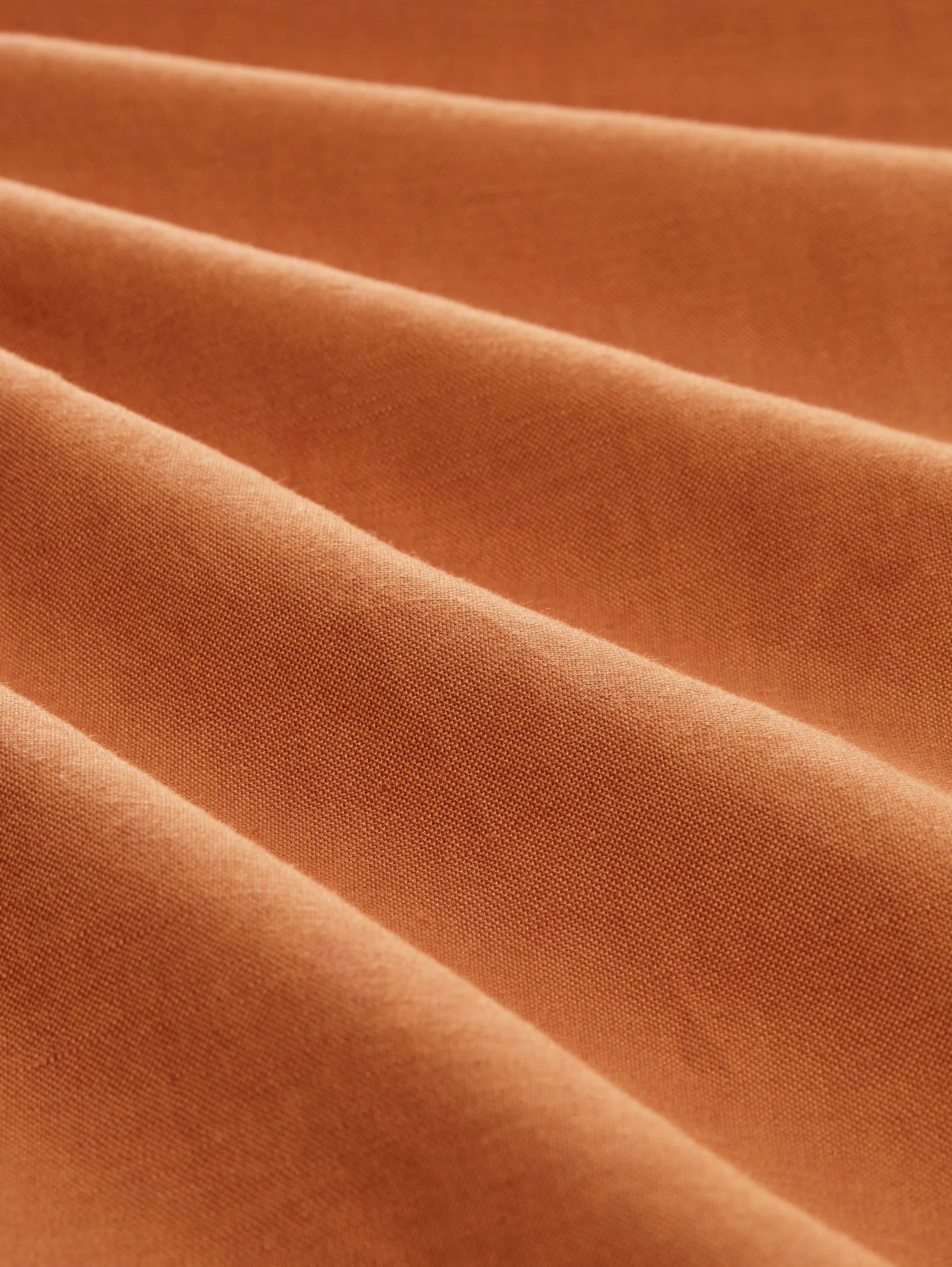 Tom Tailor Terracotta Brown Women Dress with Linen SKU: 1036663_31650 Image 06
