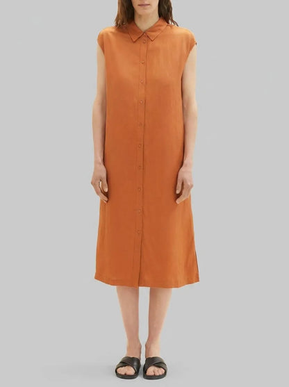 Tom Tailor Terracotta Brown Women Shirt Dress SKU: 1036664_31650 Image 00