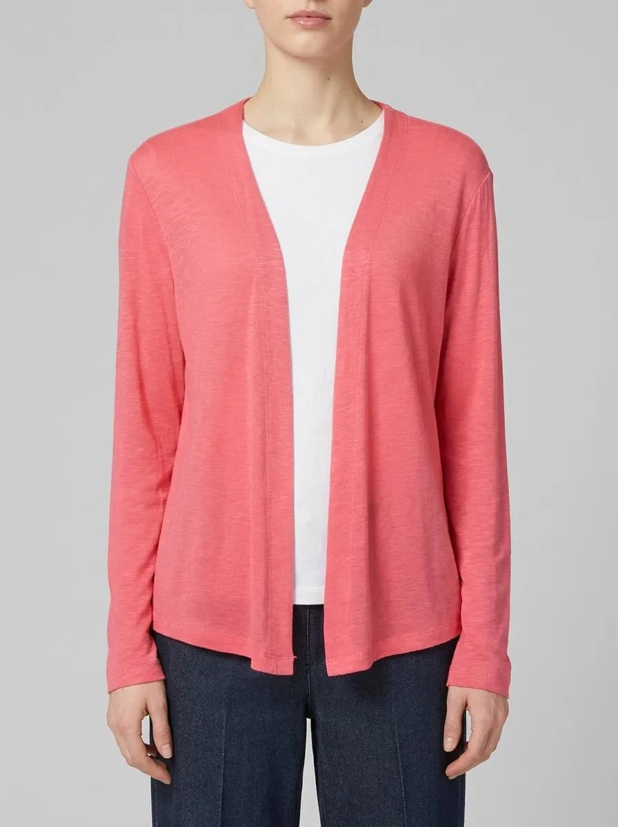 Tom Tailor Carmine Pink Women Basic Cardigan SKU: 1036778_15799 Image 00
