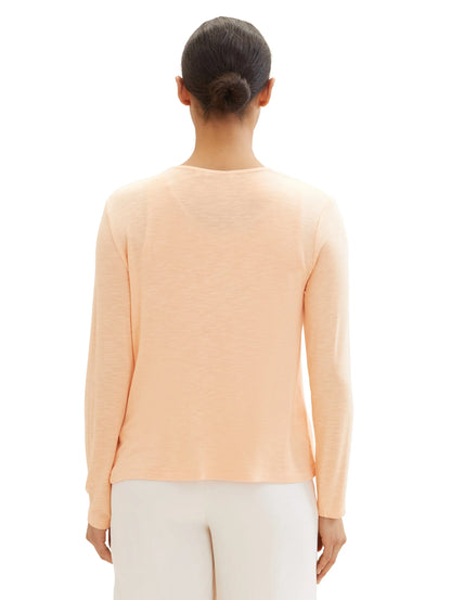 Tom Tailor Light Coral Women Basic Cardigan SKU: 1036778_34891 Image 03