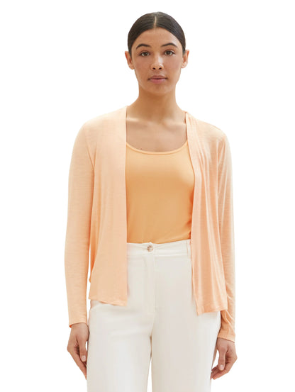 Tom Tailor Light Coral Women Basic Cardigan SKU: 1036778_34891 Image 06