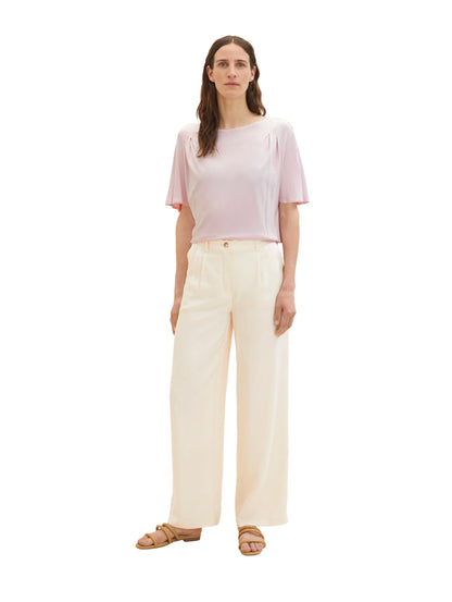 Tom Tailor Breeze Rose Women T-Shirt with Pleating SKU: 1036791_31651 Image 02