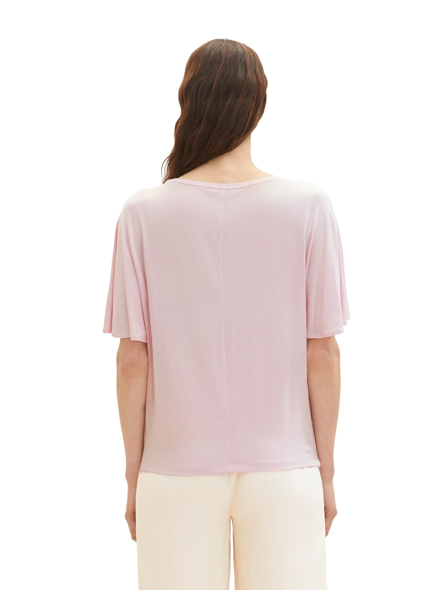 Tom Tailor Breeze Rose Women T-Shirt with Pleating SKU: 1036791_31651 Image 03