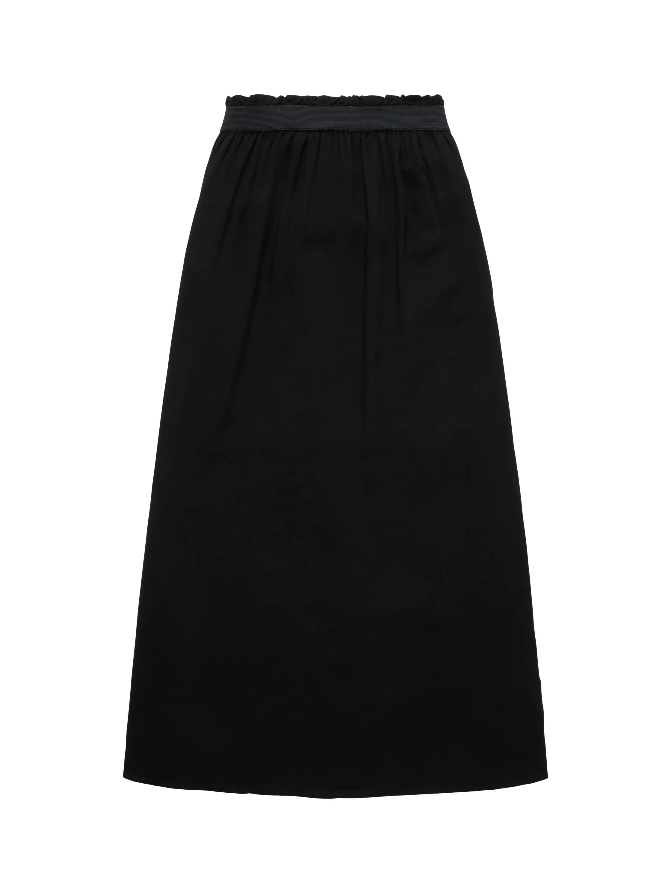 Denim Tom Tailor Deep Black Women Maxi Skirt with a Side Slit SKU: 1036830_14482 Image 08