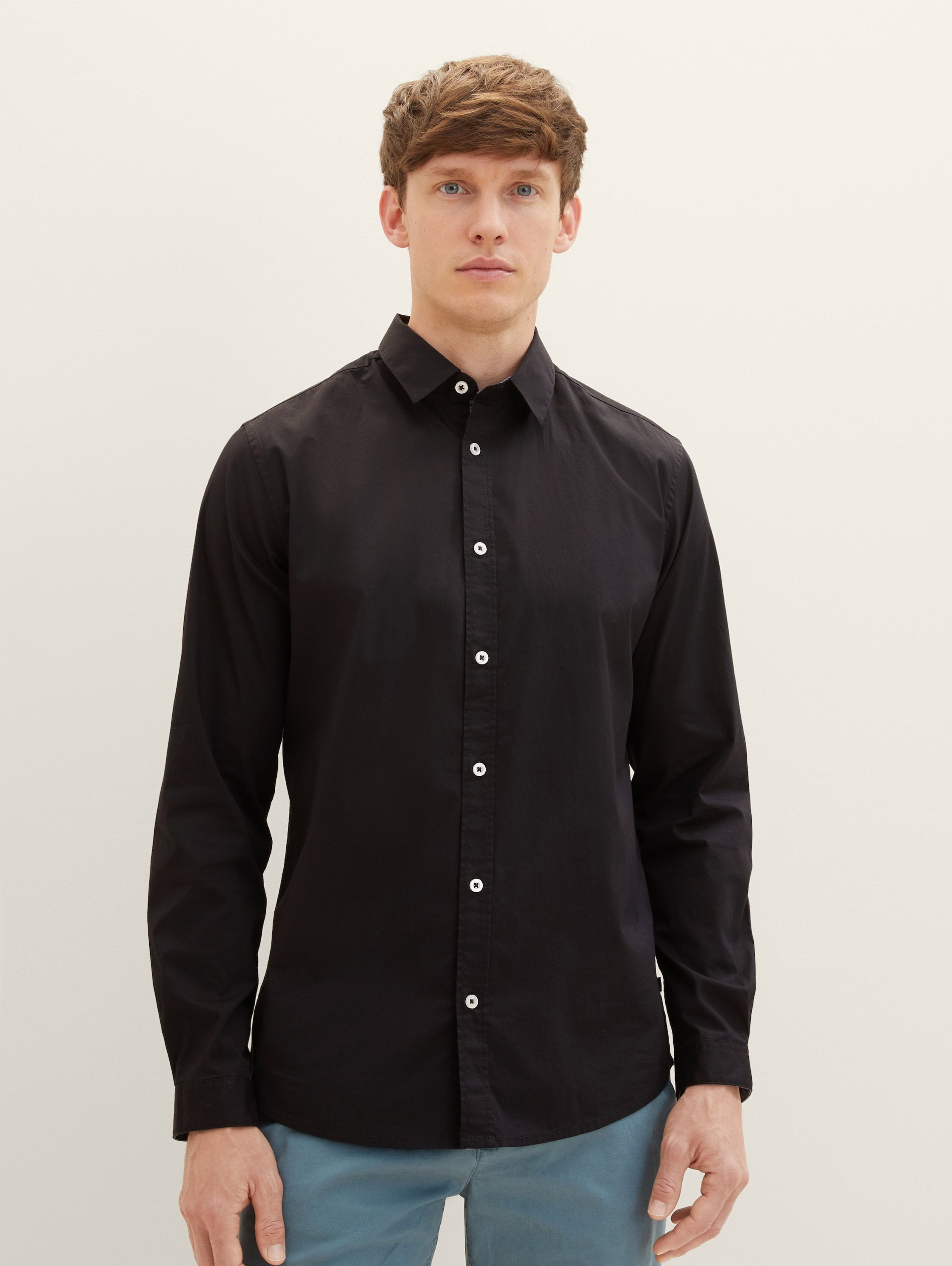 Shirt with A Kent Collar_1037435_29999_01