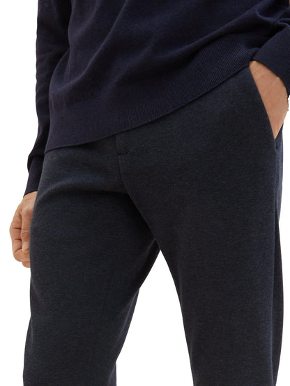 Tom Tailor Blue Classic Melange Men Travis Slim Chinos SKU: 1037546_32850 Image 05