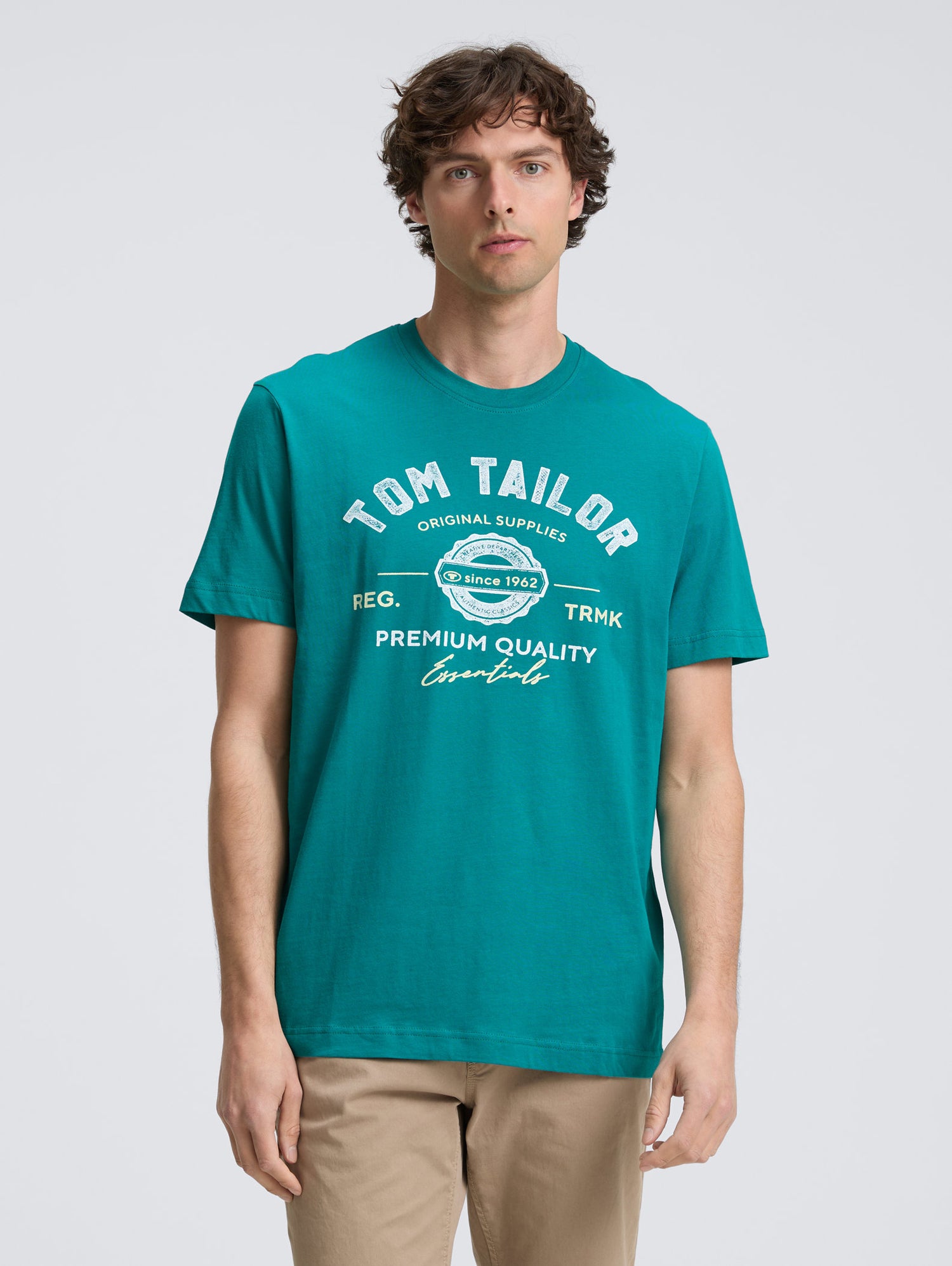 Tom Tailor_T-Shirt with Logo Print_1037735_11037_01