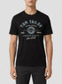Tom Tailor Black Men T-Shirt with Logo Print SKU: 1037735_29999 Image 00