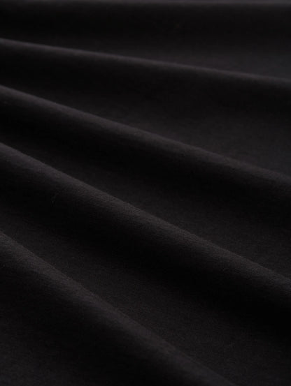 Tom Tailor Black Men T-Shirt with Logo Print SKU: 1037735_29999 Image 06