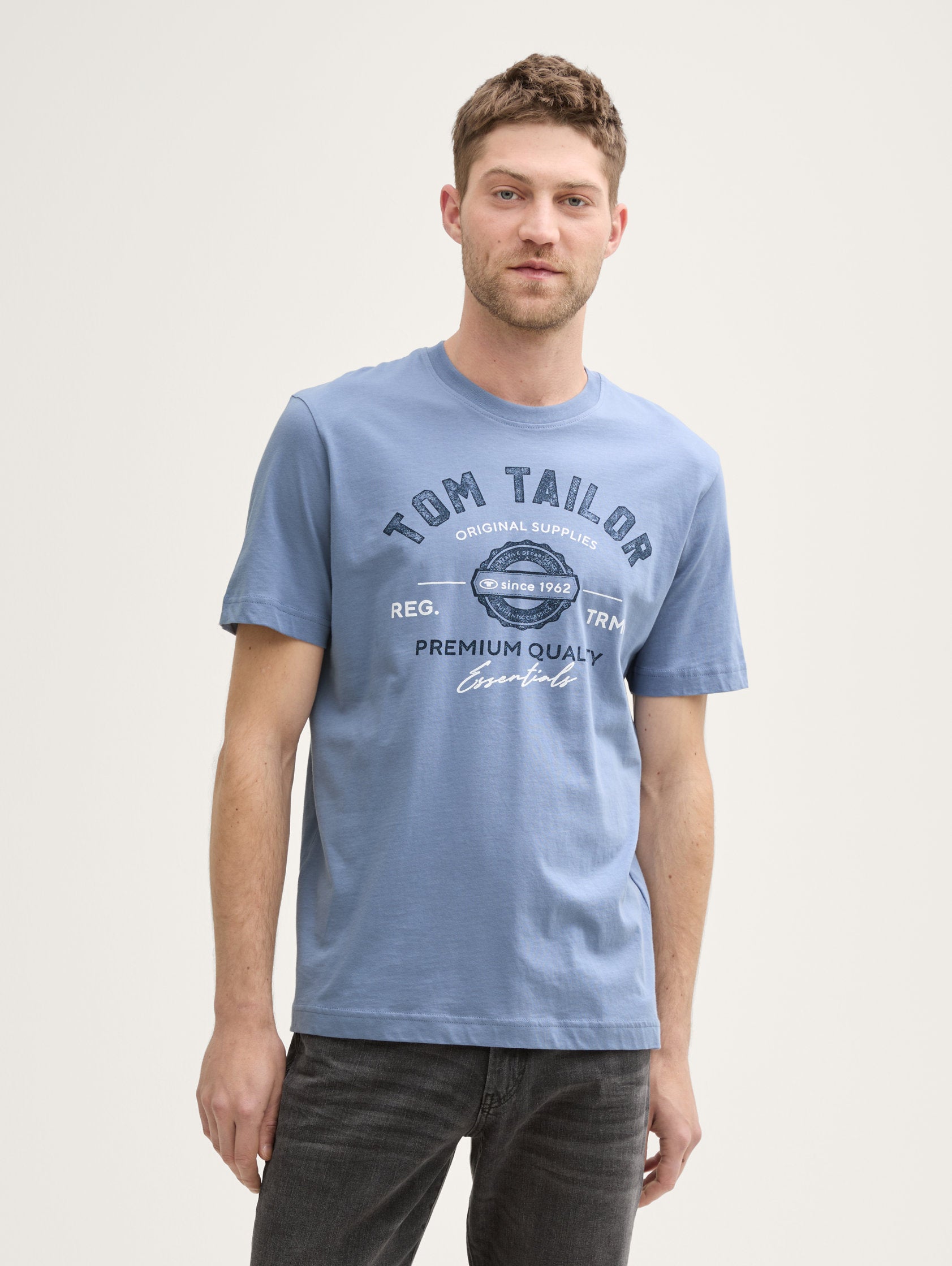 Tom Tailor_T-Shirt with Logo Print_1037735_37533_01
