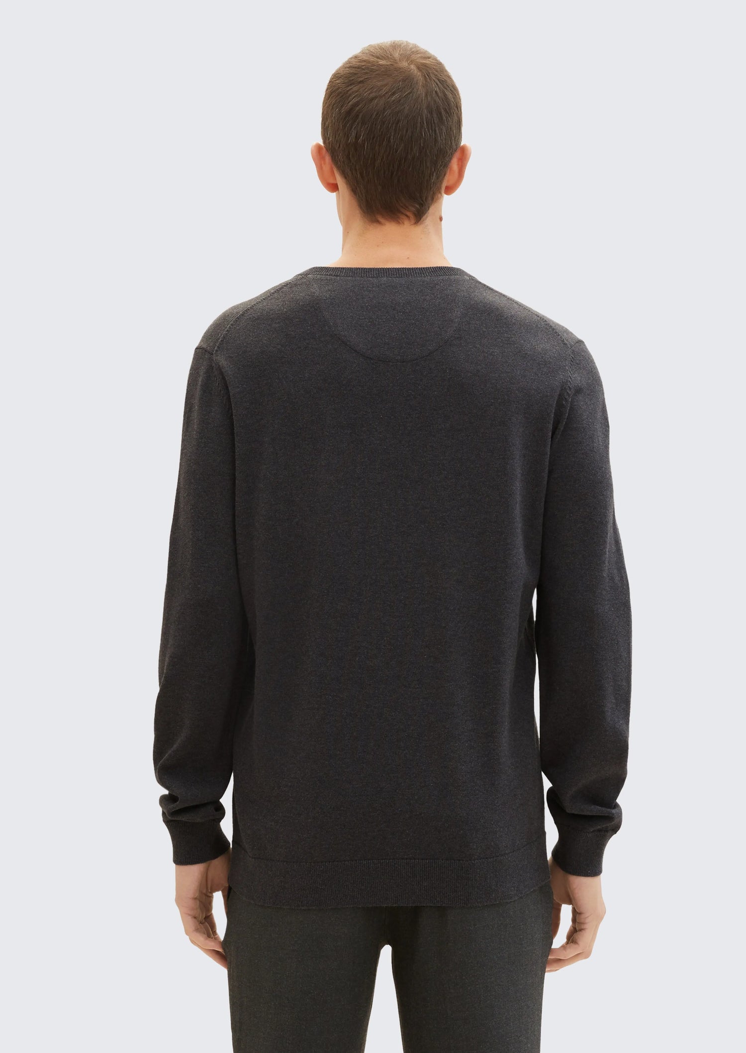 Tom Tailor_0_Knitted Jumper with V-Neck_1038427_10617_03