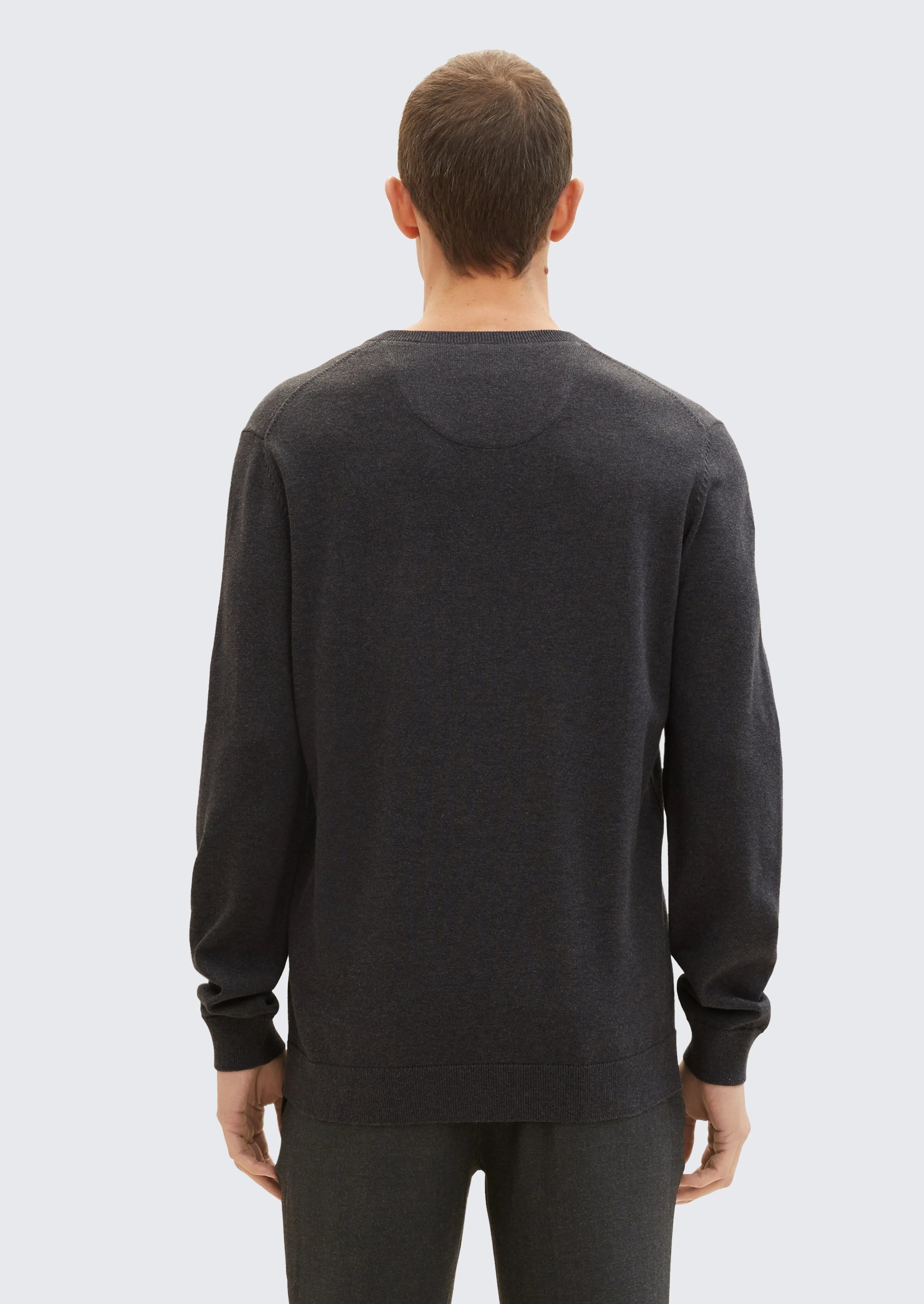 Tom Tailor_0_Knitted Jumper with V-Neck_1038427_10617_03