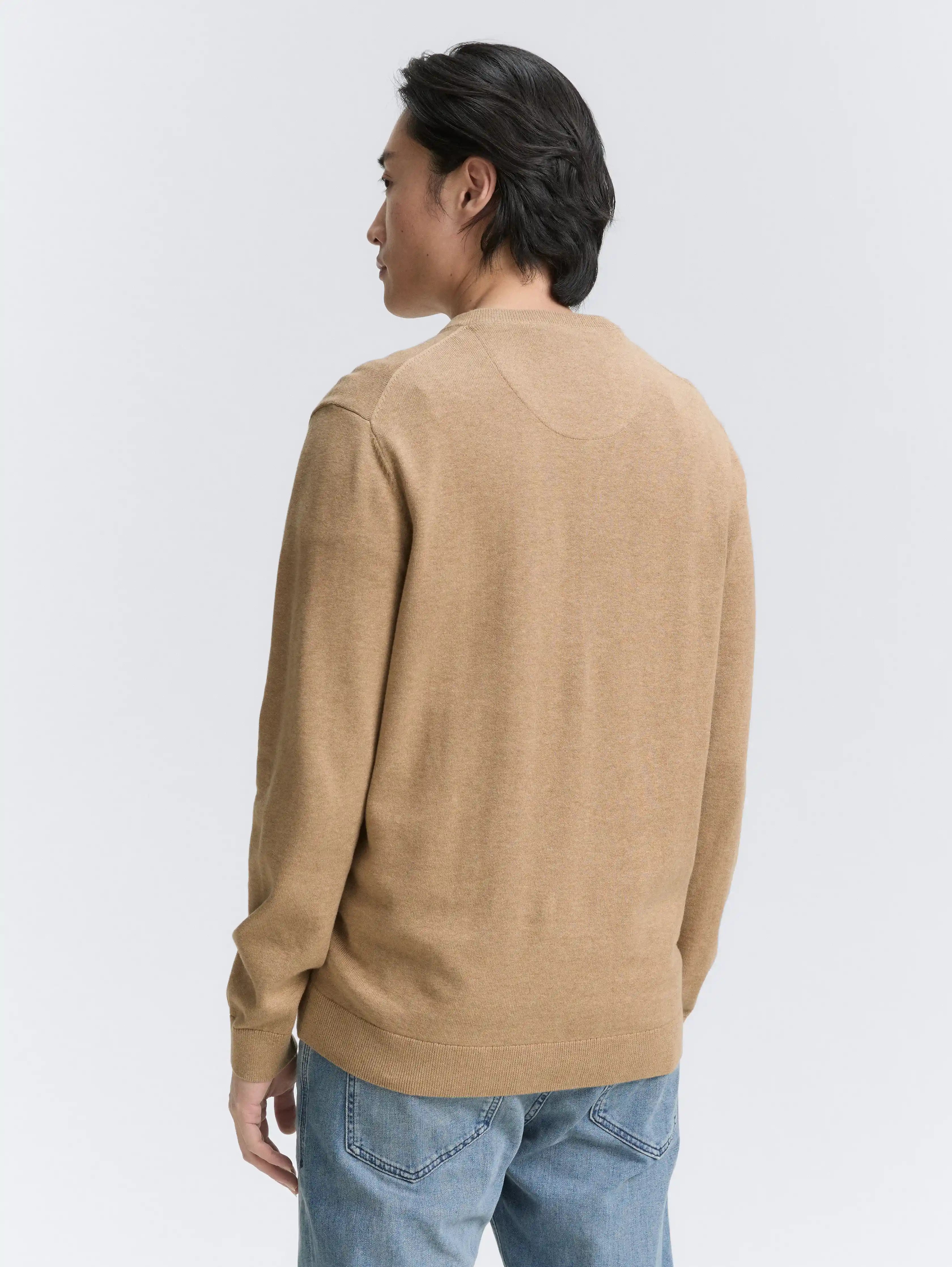 Tom Tailor_0_Knitted Jumper with V-Neck_1039806_31089_04