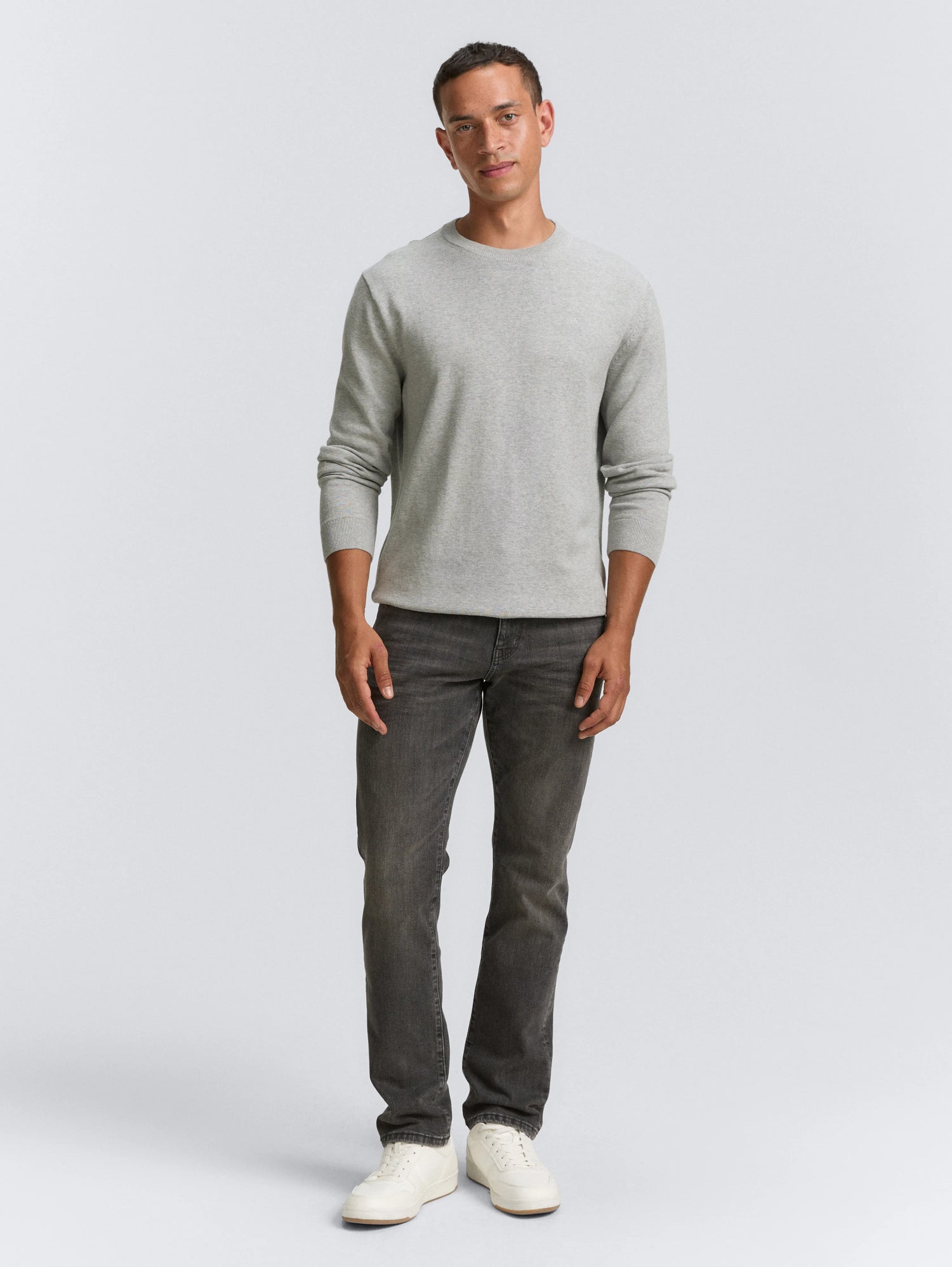 Tom Tailor_0_Basic Knitted Jumper Made From Cotton_1039810_14427_03