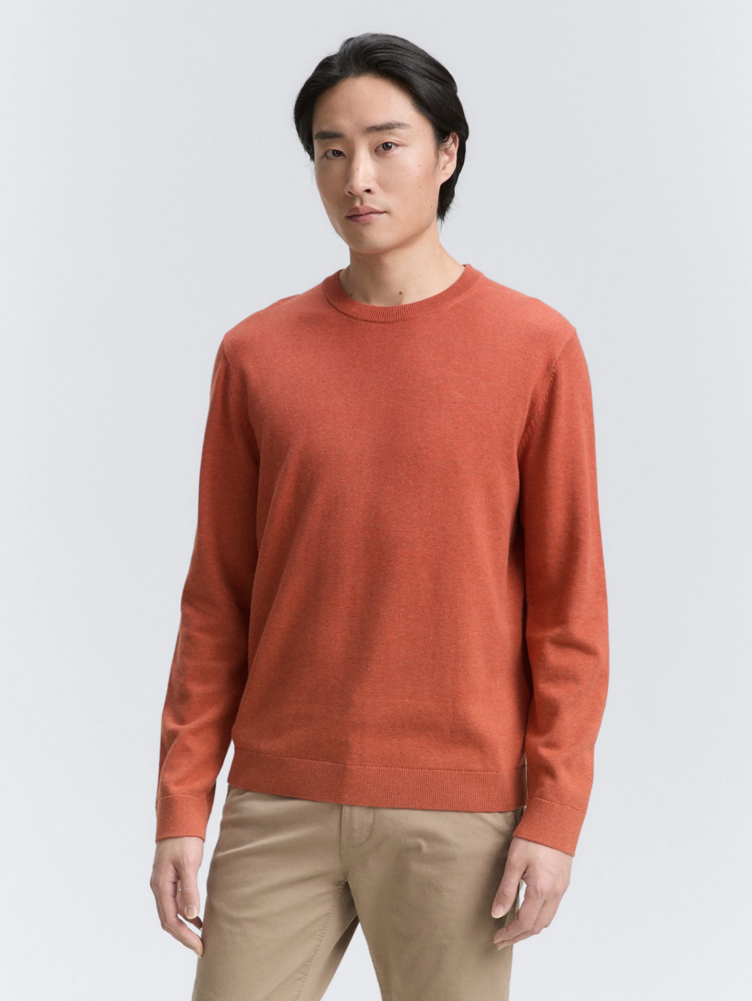 Tom Tailor_0_Basic Knitted Jumper Made From Cotton_1039810_38680_02
