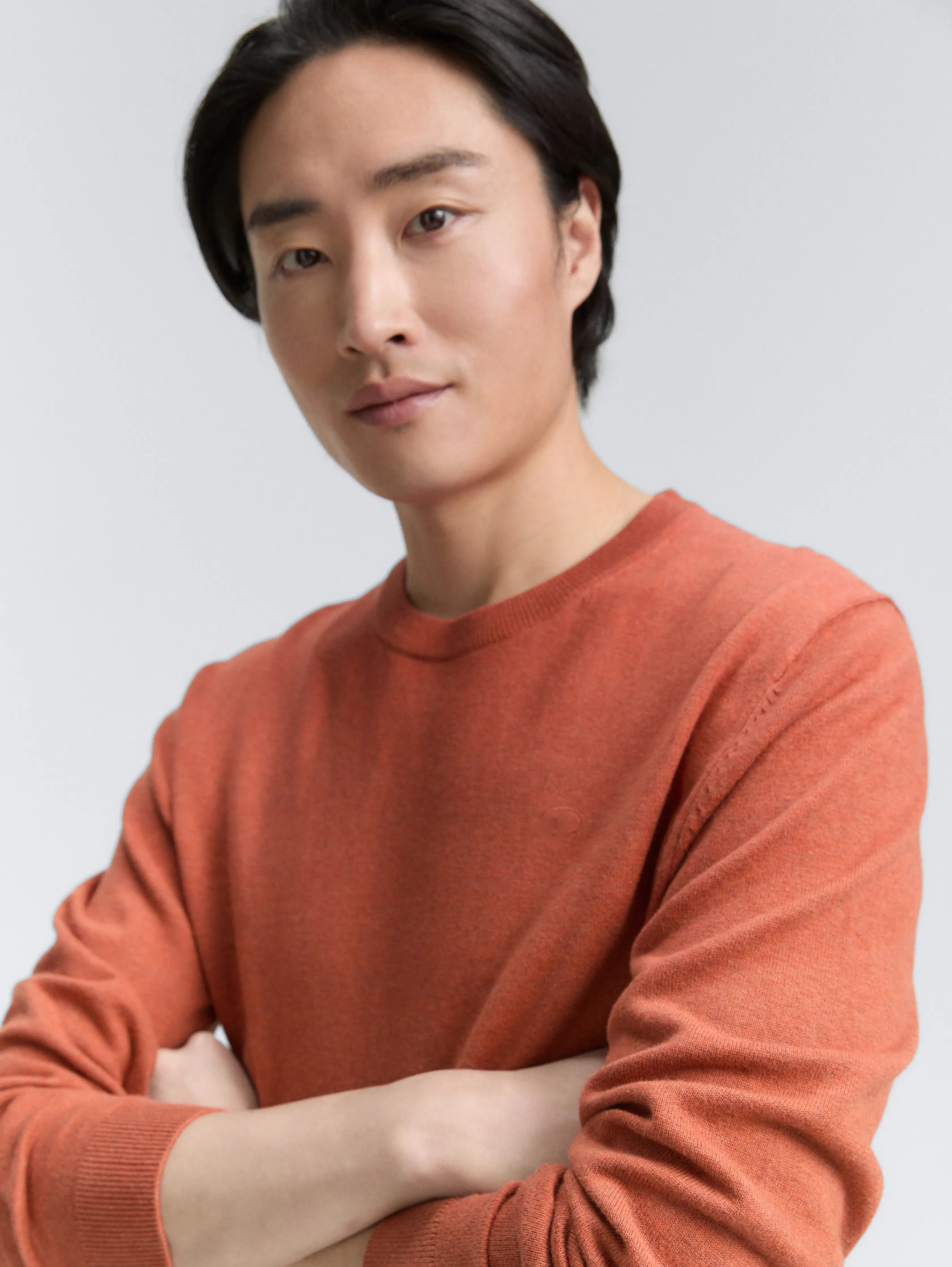 Tom Tailor_0_Basic Knitted Jumper Made From Cotton_1039810_38680_05