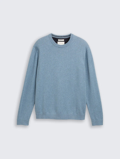 Tom Tailor_0_Basic Knitted Jumper Made From Cotton_1039810_39094_04