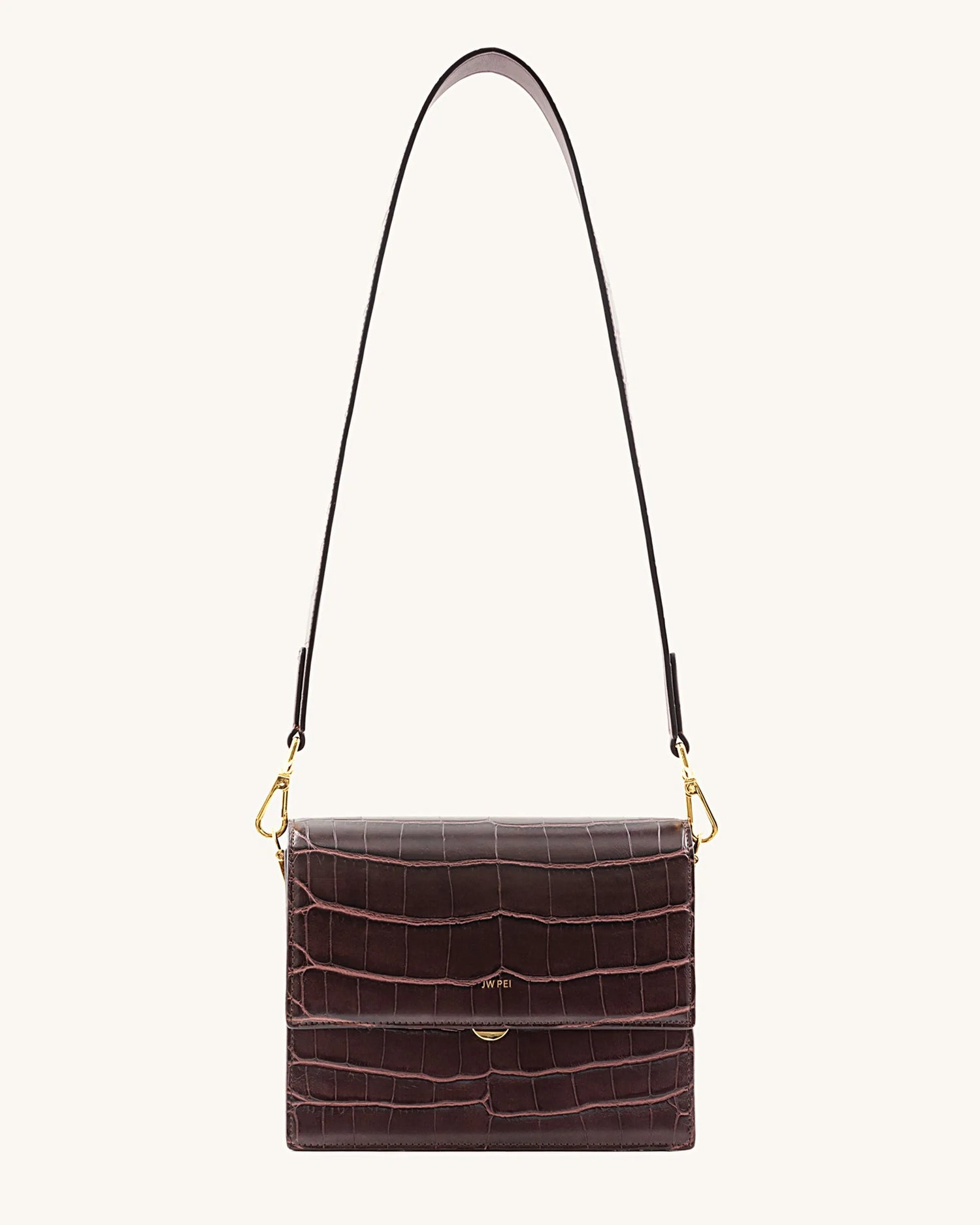 JW PEI_Brown Croc_Mini Flap Crossbody_104-1_Brown Croc_03