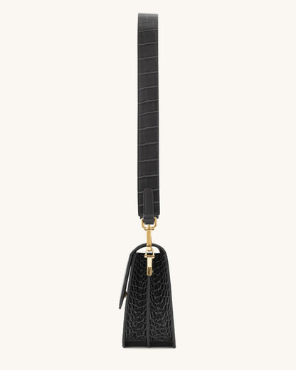 JW PEI_Black_Mini Flap Crossbody_104-2_Black Croc_04