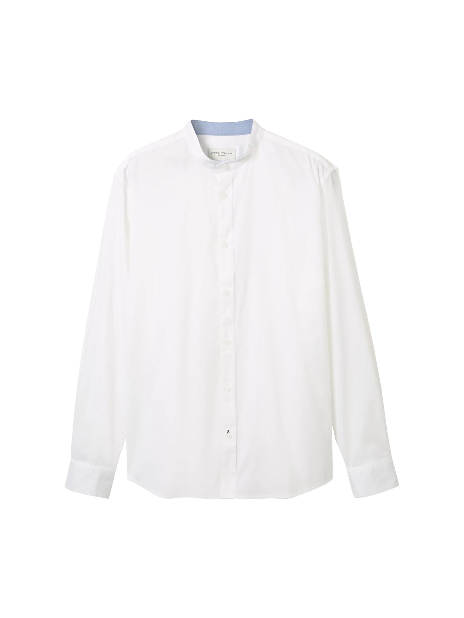 Tom Tailor White Men Regular Fit Long-Sleeved Dress Shirt SKU: 1040119_20000 Image 07