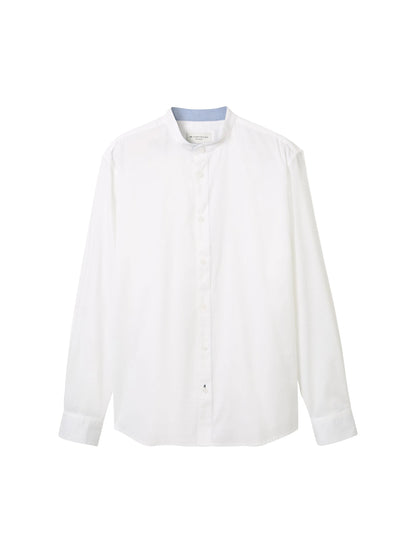 Tom Tailor White Men Regular Fit Long-Sleeved Dress Shirt SKU: 1040119_20000 Image 07