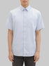 Tom Tailor Light Metal Blue Men Regular Fit Short-Sleeved Dress Shirt SKU: 1040120_13302 Image 00