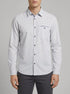 Tom Tailor Light Blue Small Structure Men Textured Shirt SKU: 1040129_34703 Image 00