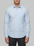 Denim Tom Tailor Light Metal Blue Men Regular Fit Long-Sleeved Dress Shirt SKU: 1040146_13302 Image 00