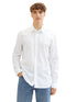 Denim Tom Tailor White Men Regular Fit Long-Sleeved Dress Shirt SKU: 1040146_20000 Image 01