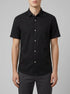 Denim Tom Tailor Black Men Short-Sleeved Shirt with Linen SKU: 1040160_29999 Image 00