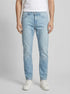 Tom Tailor Used Light Stone Blue Denim Men Regular Tapered Jeans with Recycled Cotton SKU: 1040166_10118 Image 00