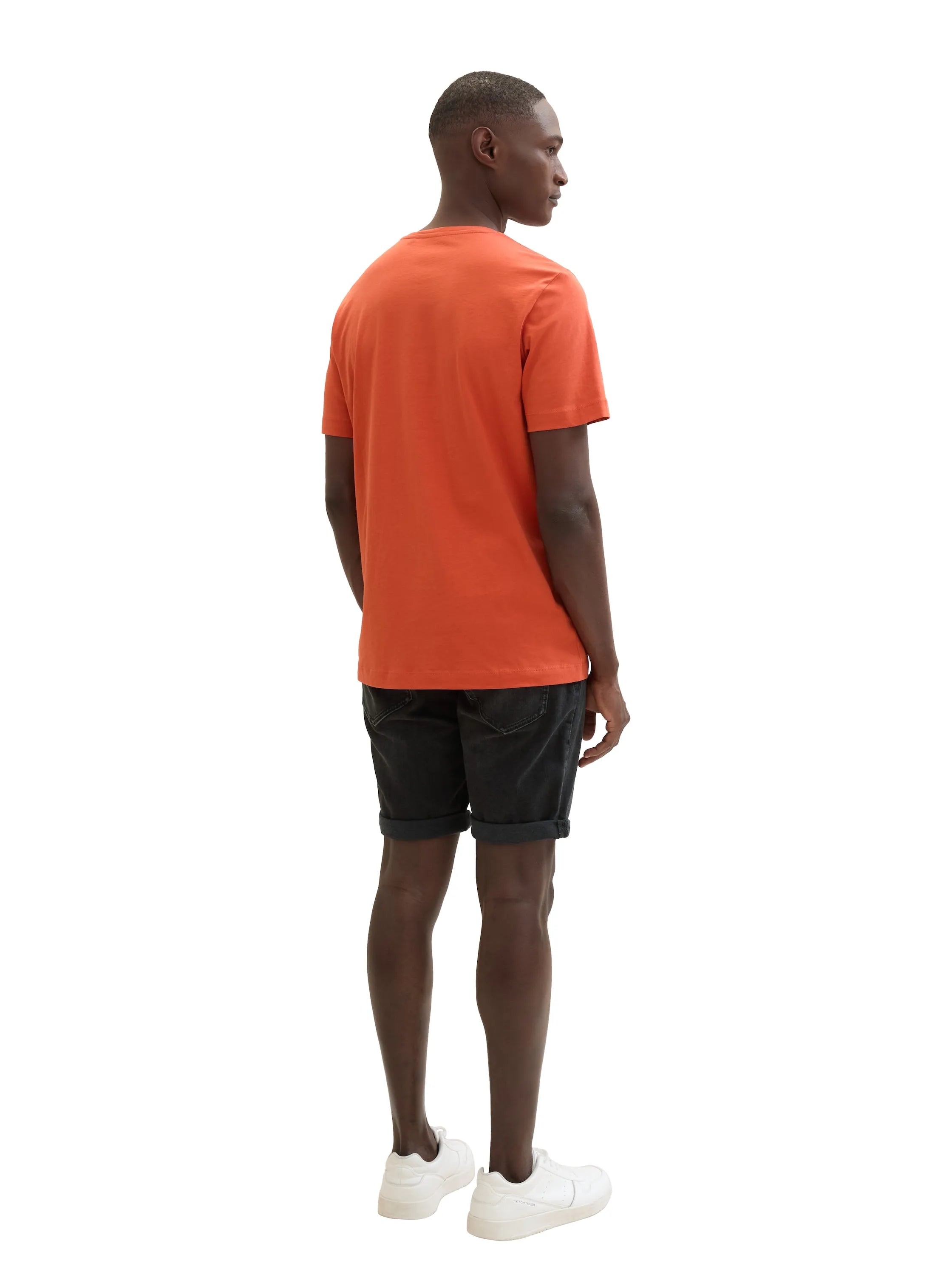 Tom Tailor Black Black Denim Men Josh Denim Shorts SKU: 1040174_10270 Image 04