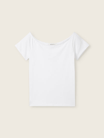 Tom Tailor_Loose Fit Cotton T-Shirt_1040183_20000_07