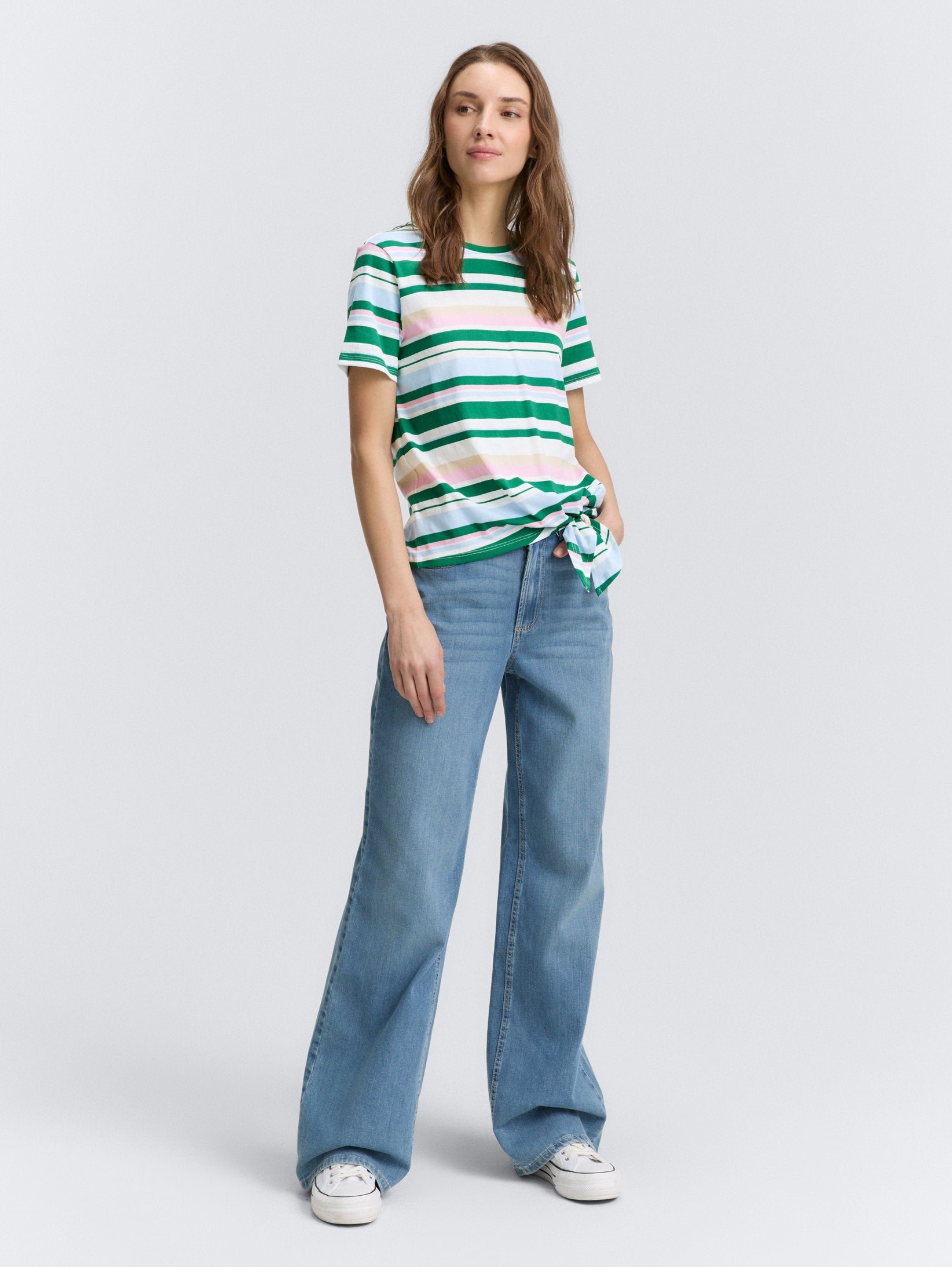 Tom Tailor_T-Shirt with Knot Detail_1040186_37161_02