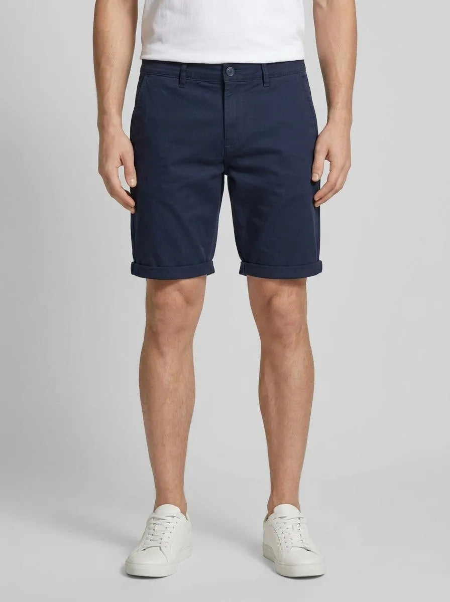 Tom Tailor Sky Captain Blue Men Slim Chino Shorts SKU: 1040227_10668 Image 00