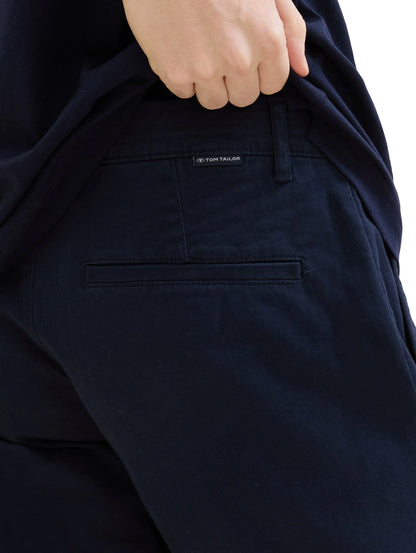 Tom Tailor Sky Captain Blue Men Slim Chino Shorts SKU: 1040227_10668 Image 05