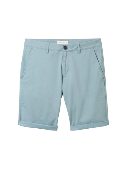Tom Tailor Grey Mint Men Slim Chino Shorts SKU: 1040227_27475 Image 08