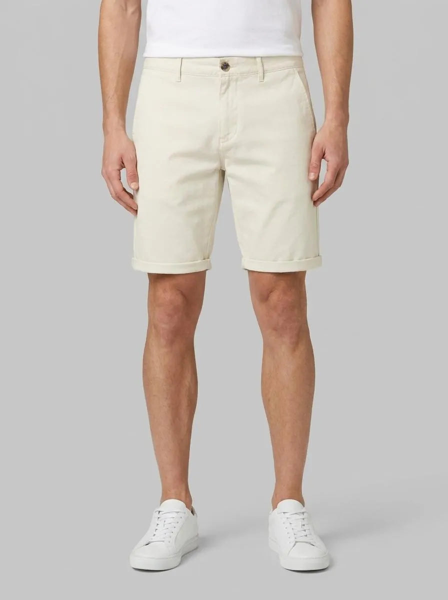 Tom Tailor White Sand Men Slim Chino Shorts SKU: 1040227_31718 Image 00