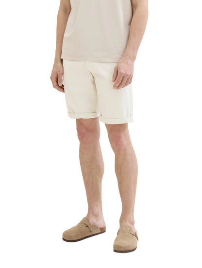 Tom Tailor White Sand Men Slim Chino Shorts SKU: 1040227_31718 Image 07