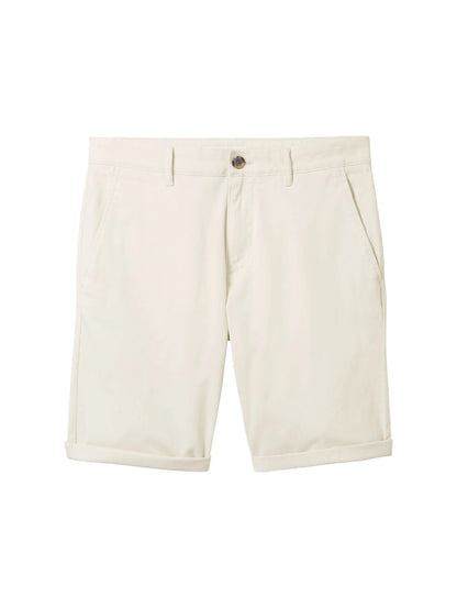 Tom Tailor White Sand Men Slim Chino Shorts SKU: 1040227_31718 Image 08