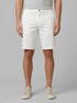 Tom Tailor White Men Regular Shorts with Linen SKU: 1040229_20000 Image 00