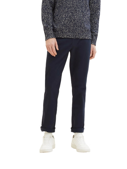 Tom Tailor Sky Captain Blue Men Regular Chinos SKU: 1040240_10668 Image 01
