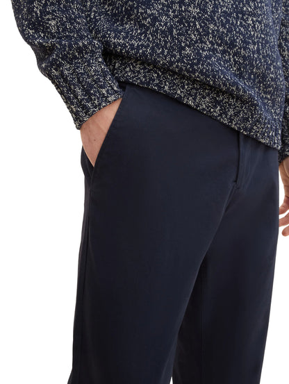 Tom Tailor Sky Captain Blue Men Regular Chinos SKU: 1040240_10668 Image 06