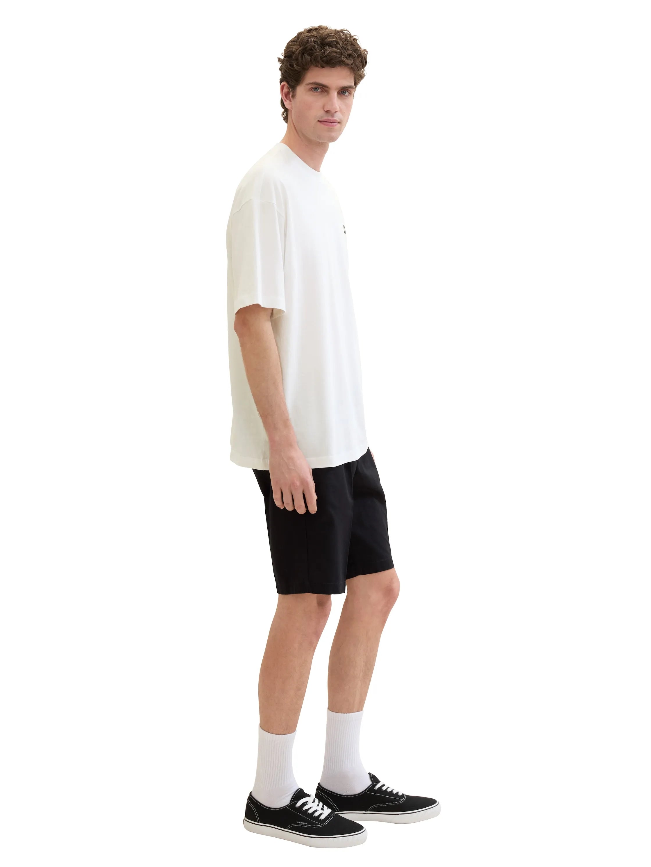 Denim Tom Tailor Black Men Regular Shorts SKU: 1040250_29999 Image 02