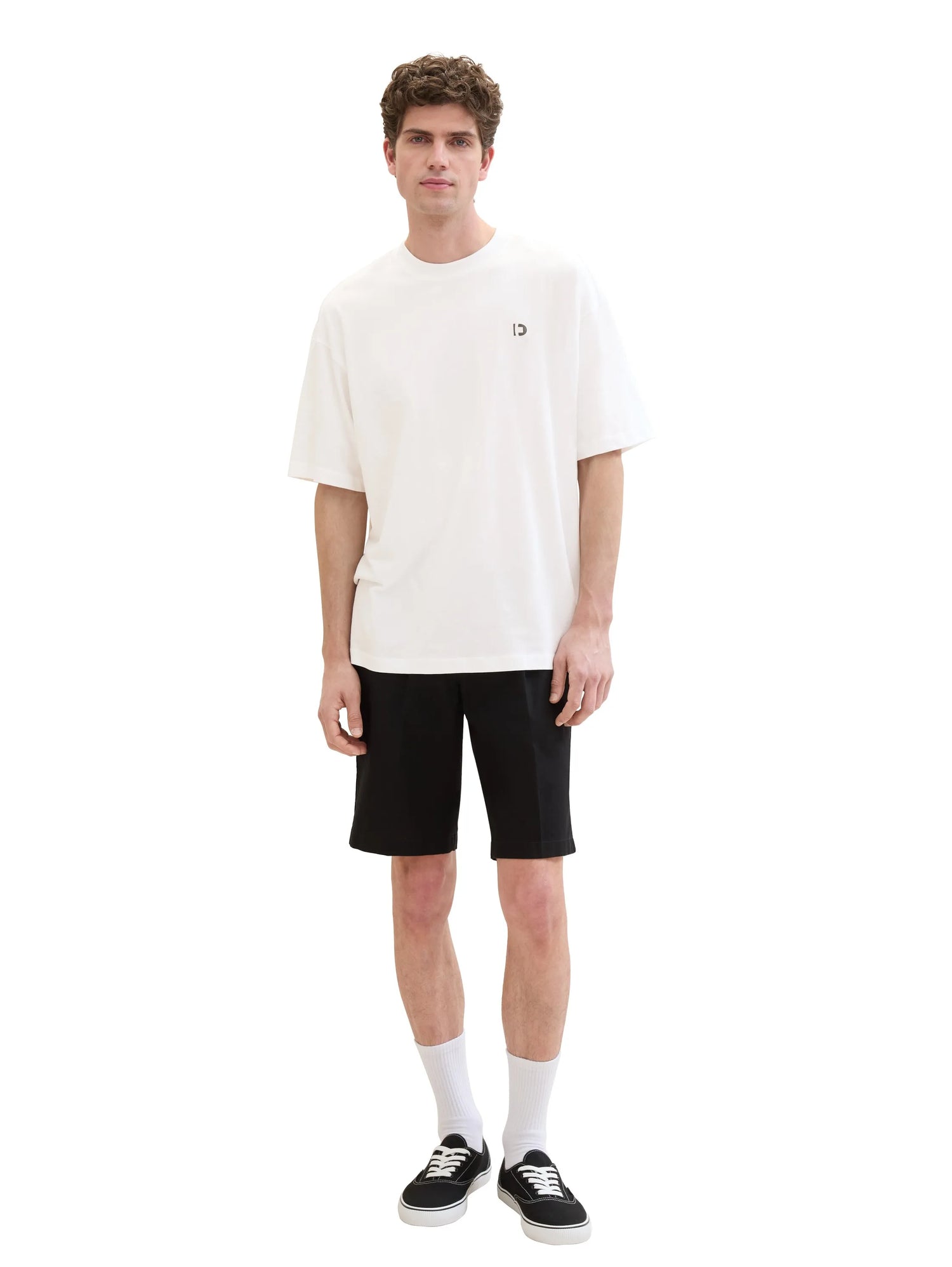 Denim Tom Tailor Black Men Regular Shorts SKU: 1040250_29999 Image 05