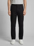 Denim Tom Tailor Black Men Relaxed Tapered Trousers with Linen SKU: 1040251_29999 Image 00