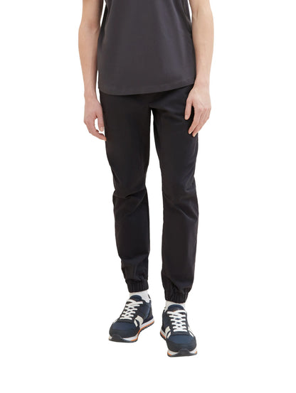Denim Tom Tailor Coal Grey Men Tapered Joggers SKU: 1040259_29476 Image 01