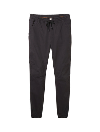 Denim Tom Tailor Coal Grey Men Tapered Joggers SKU: 1040259_29476 Image 08