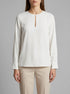 Tom Tailor Whisper White Women Blouse with Cut-Out Details SKU: 1040307_10315 Image 00