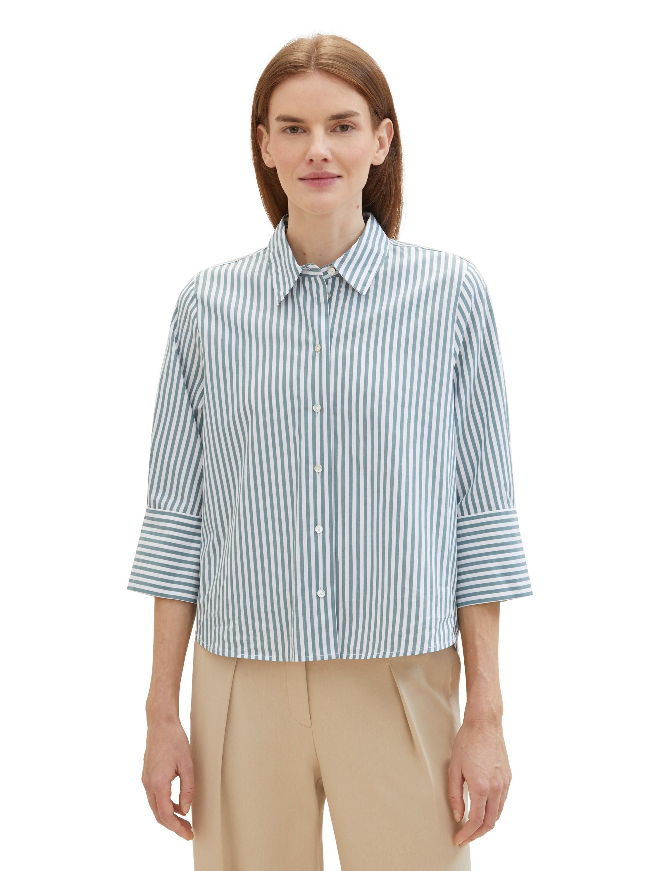 Striped Blouse_1040316_34797_05